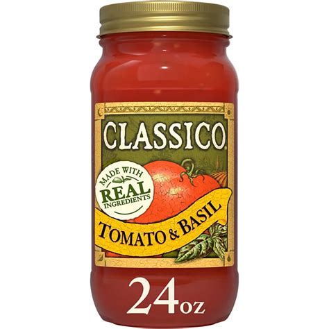 Classico Tomato & Basil Pasta Sauce - Shop Sauces & Marinades at H-E-B