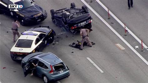 Car crashes during chase on I-95 - Win Big Sports