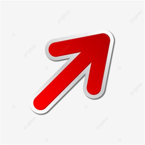 Red Arrow Up Clipart, Arrow Clipart, Sign, Arrow PNG Transparent Image ...