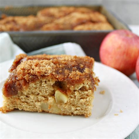 Apple Streusel Coffee Cake - Baking With Mom