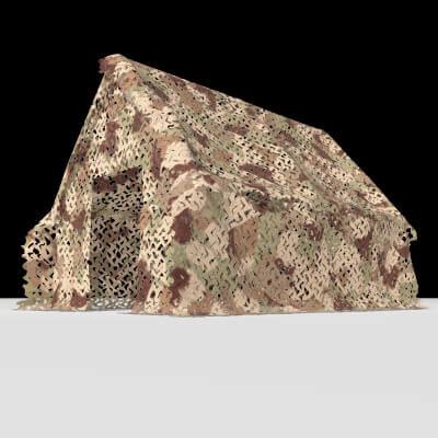 Camouflage Netting - 3D Model by Buncic