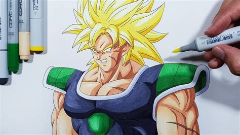 Broly Drawing Dbs Speed drawing of broly in his final form