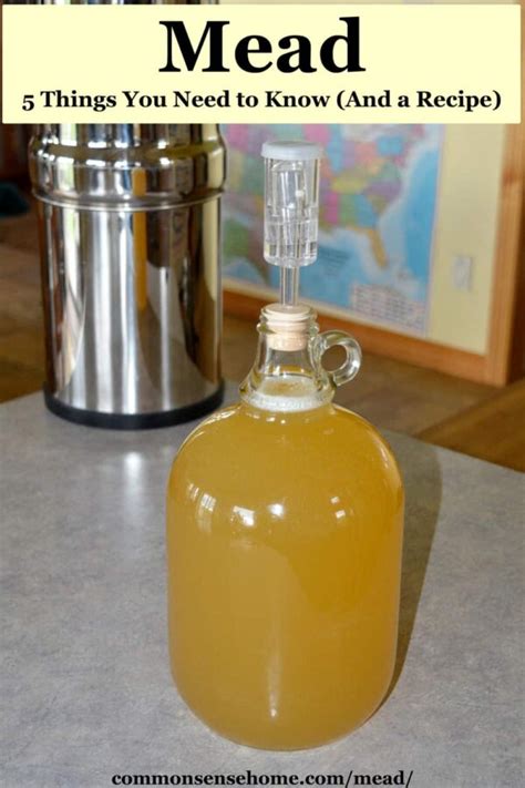 Mead - 5 Things You Need to Know (And a Recipe)