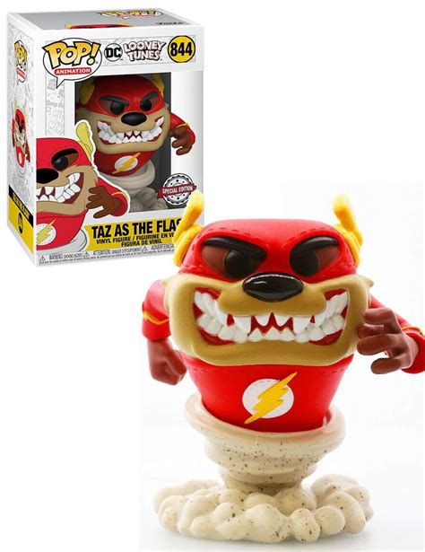 Buy Funko POP! Animation: DC Looney Tunes #844 - Taz As The Flash ...