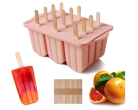 Popsicle Moldspopsicle Mold 10 Pieces Silicone Ice Pop 保証