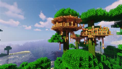 Jungle Survival Treehouse Minecraft Map