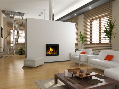 Modern living room fireplace - My Home Deco Mag