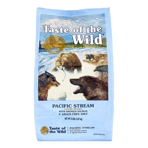 Taste of the Wild Grain-Free Smoked Salmon Pacific Stream Dry Dog Food ...