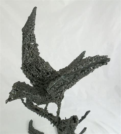 Bird In Everything: Metal Bird Sculpture