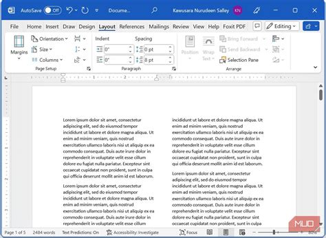 How to Create Columns in Microsoft Word