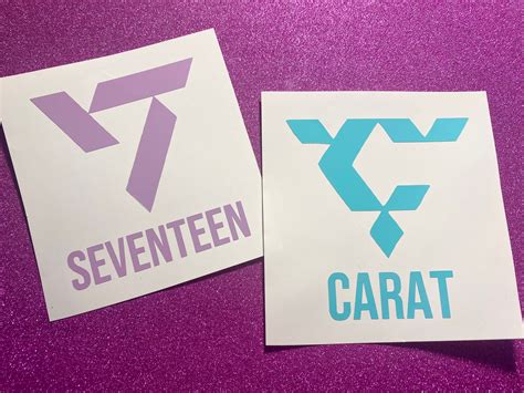 Seventeen / Carat 2022 Logo Decals