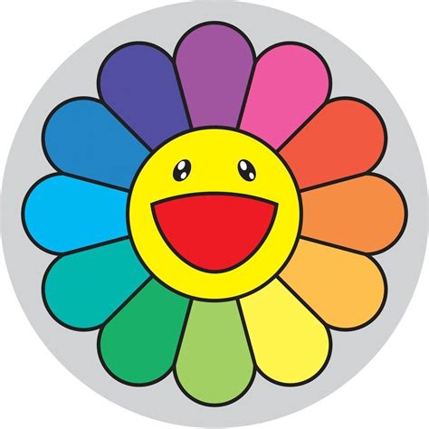 Pin by Sha Flj on Stickers | Takashi murakami art, Murakami flower ...