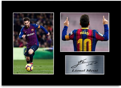 Lionel Messi a signé une affiche autographe de cadeaux - Etsy France