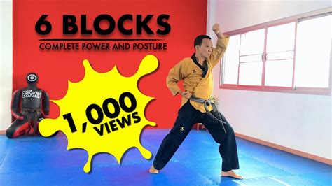 6 BLOCKS I TAEKWONDO BLOCKS I Step by Step - YouTube