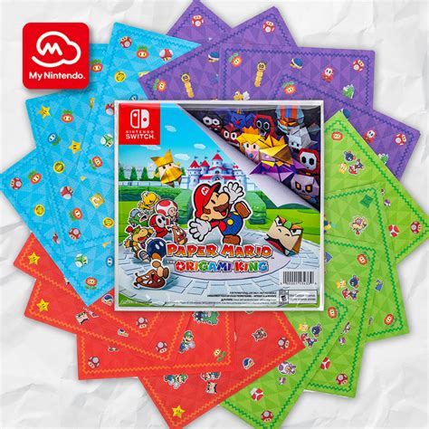 Paper Mario: The Origami King Origami Set - Nintendo Official Site