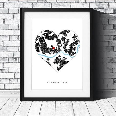 St James' Park Map Print Street Map Art Football Map - Etsy