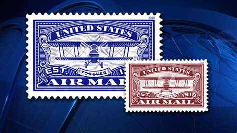 U.S. Postal Service Debuts New Forever Stamp Honoring 100 Years of Air ...