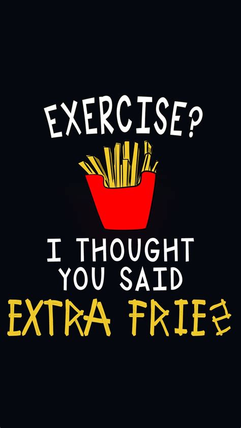 Fun and Quirky iPhone 6 Wallpaper for Fries Lovers