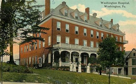 Washington hospital. Pa | Old pictures, House styles, Mansions