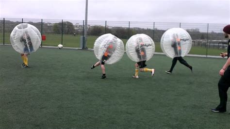 Zorb Football - YouTube