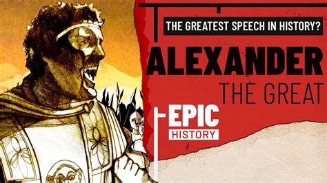 The Greatest Speech in History? Alexander the Great & The Opis Mutiny