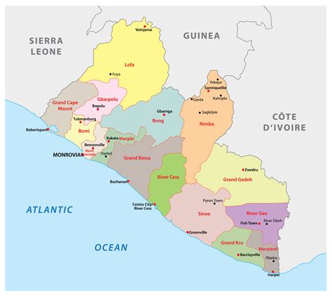 Liberia Maps & Facts - World Atlas