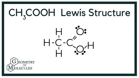 CH3COOH Lewis Structure (Acetic acid) - YouTube