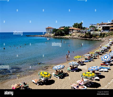 8501. Town Beach, Side, Turkey, Europe Stock Photo - Alamy