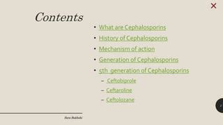 5th generation of cephalosporin | PPT