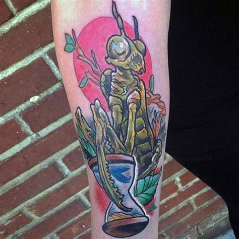 50 Praying Mantis Tattoo Designs For Men - Insect Ink Ideas