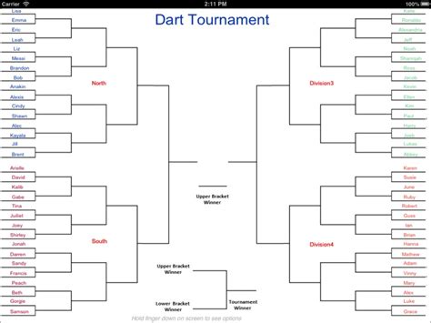 Bracket Generator Printable