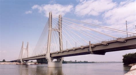 High Speed Railway Bridge over Po River, Piacenza, Italy Road Bridge ...