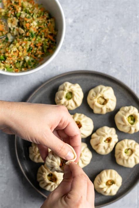 Tibetan Vegetable Momos with Spicy Sesame Tomato Chutney • The Curious ...