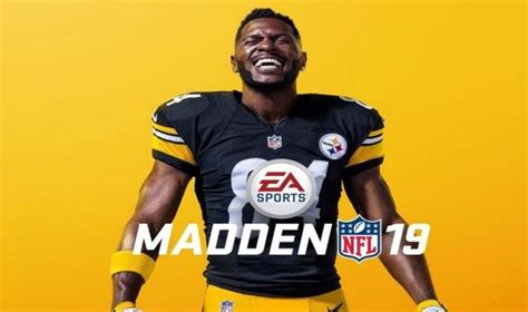 Madden 19 Cover Athlete Is Antonio Brown, Pittsburgh Wide Receiver