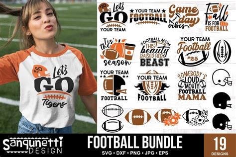 Football SVG Bundle | Football Team