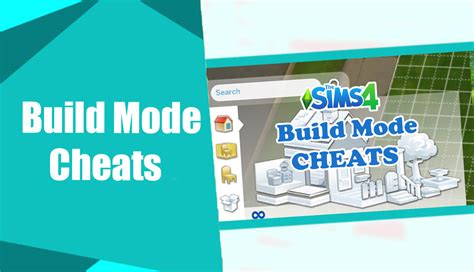 The Sims 4 Build Mode cheats - Wicked Sims Mods