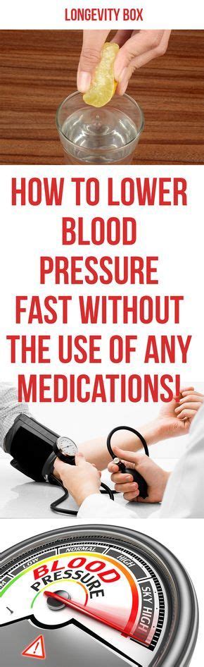 HOW TO LOWER BLOOD PRESSURE FAST AND NATURAL WITHOUT THE USE OF ANY ...