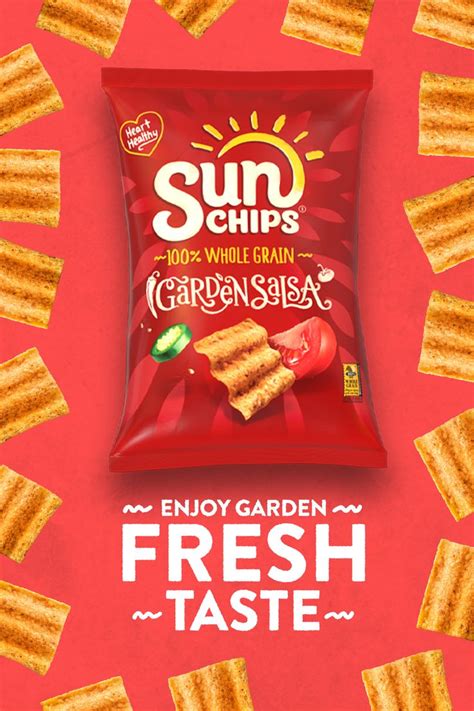 Enjoy SunChips! 100% Whole grain, meet delicious salsa flavor. Diy ...