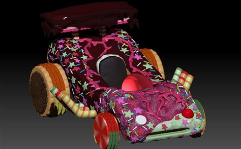 Vanellope Von Schweetz Race Car | Behance :: Behance