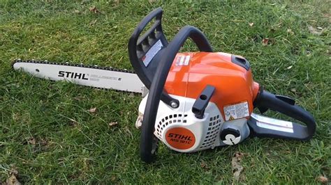 Stihl MS 181c Idiling - YouTube