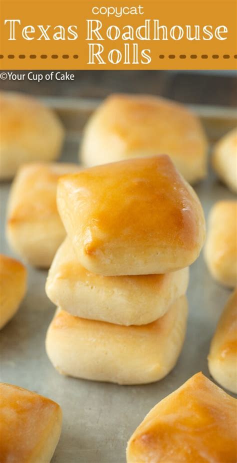 Copycat Texas Roadhouse Rolls - Your Cup of Cake