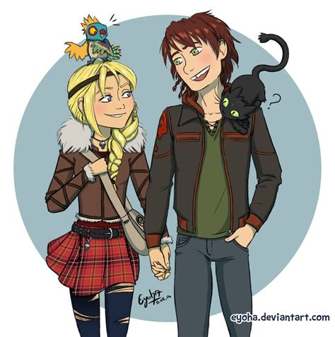 Httyd 2 - Hiccup and Astrid by Eyoha on DeviantArt