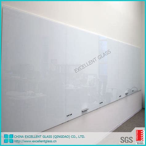 Fixed Tempered Glass White Board for Classroomand Meeting Room/Float ...