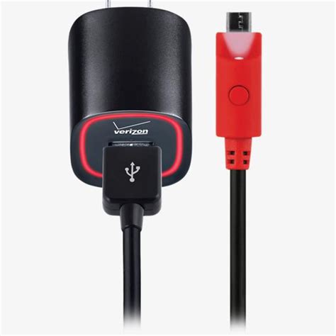 Verizon Wall Charger with Fast Charge Technology for micro USB ...