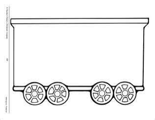 Train Car Clip Art Black And White