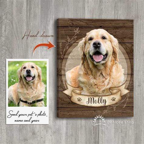 Pet Pictures On Canvas, Custom Pet Portrait Canvas - Best Personalized ...