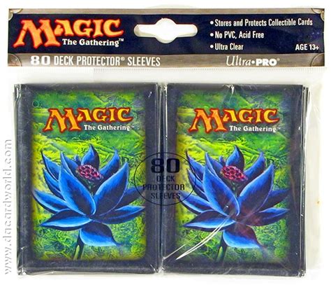 Magic the Gathering Black Lotus Deck Protector Sleeves 80-ct Pack ...