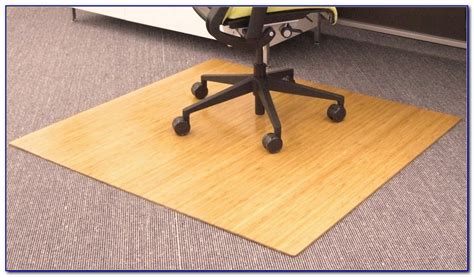 A Complete Guide On Bamboo Chair Mats For Carpet