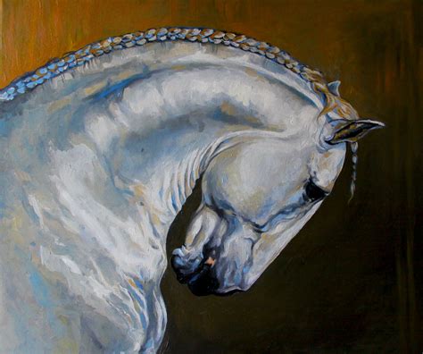 Horse oil painting by MeWannaLearn on DeviantArt