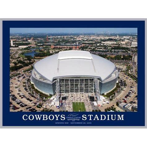 Ours is bigger than yours! Cowboys Stadium is a domed stadium with a ...